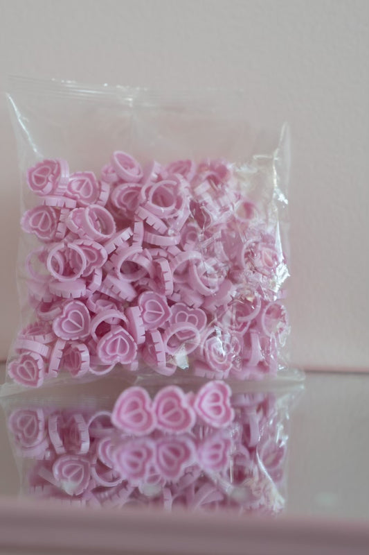 HEART GLUE RINGS