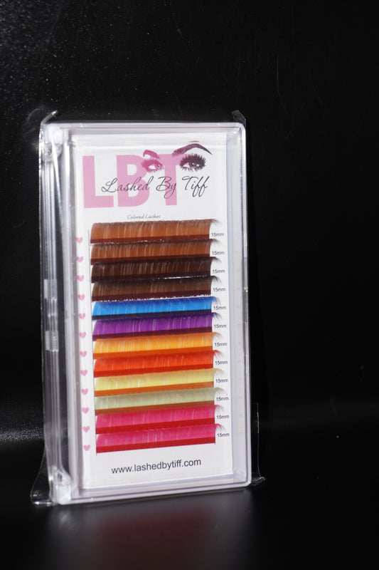 COLORED LASH TRAY